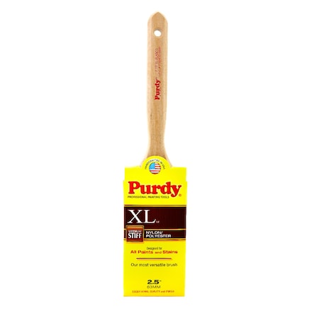 Purdy 2-1/2" Flat Sash Paint Brush, Nylon Bristle, 1 144100325